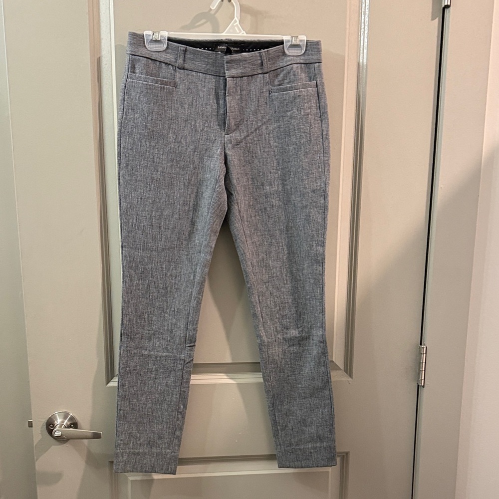 Gray Slim Banana Republic Sloan Pant